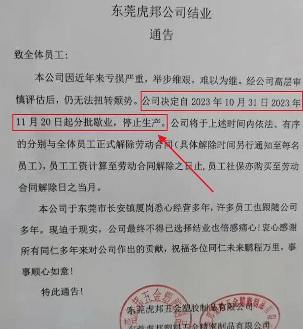 东莞工厂倒闭潮背后的原因与影响探究，最新名单曝光