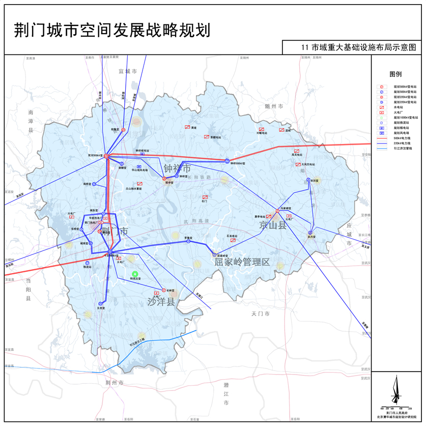 荆门未来城市新面貌的规划蓝图